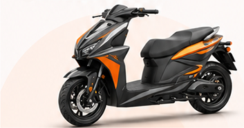 Odysse orange electric scooter